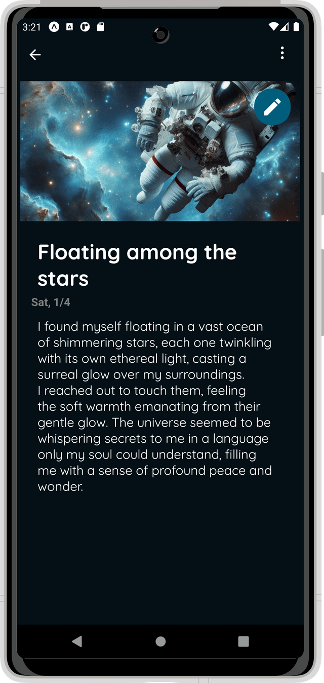 Dreamscape App Screenshot
